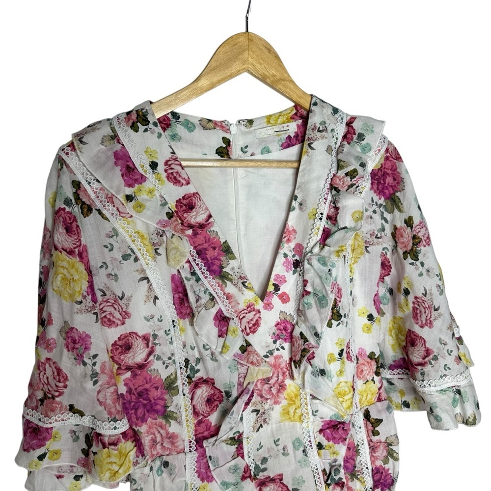 NWOT LA Maison Talulah Floral Tea time mini dress m - Picture 12 of 16